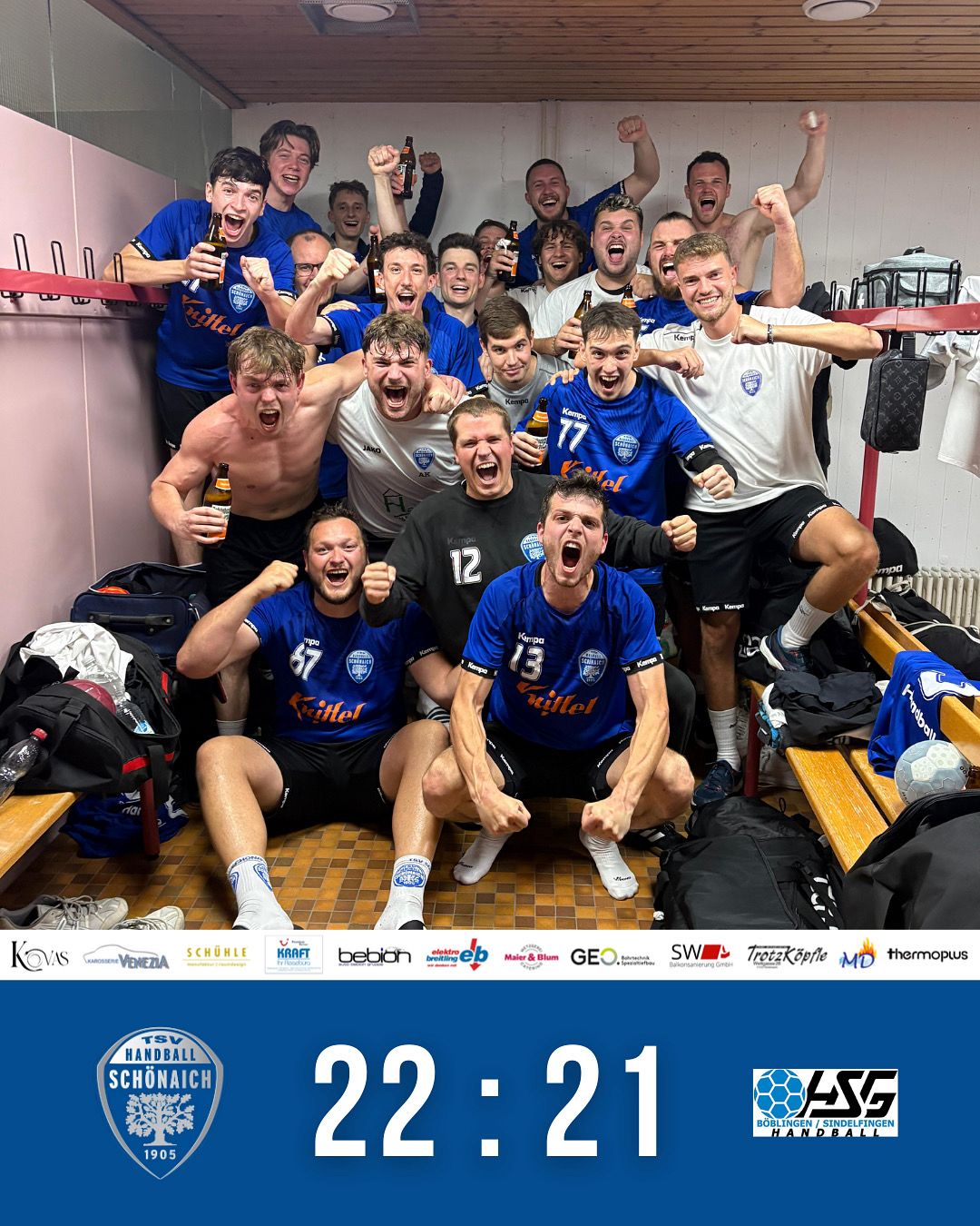 M1 gewinnt das Derby!