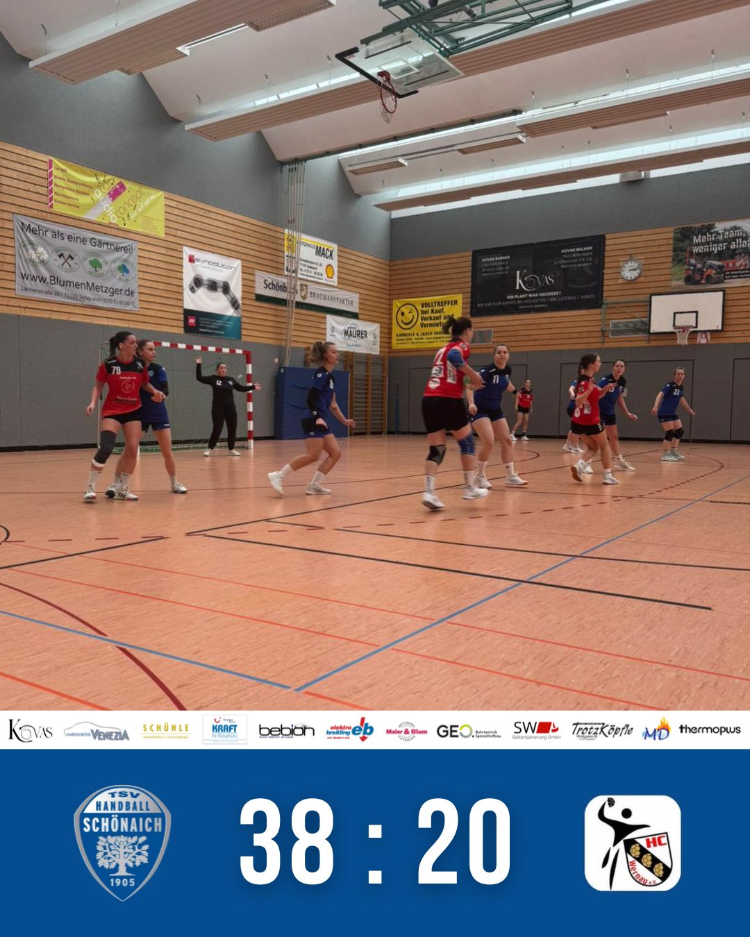 Frauen gewinnen deutlich gegen Wernau