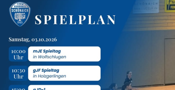 Erster Heimspieltag